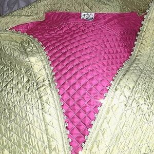 The Quacker Factory Quilted Jacket100% Polyester XL.